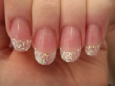 Glitter Tips Using Nail Graphix Liquid & Powder