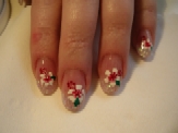 Hand Painted White Hibiscus Flowers