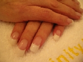 Karen - CND Permanent French Tip & Overlay - August 2005